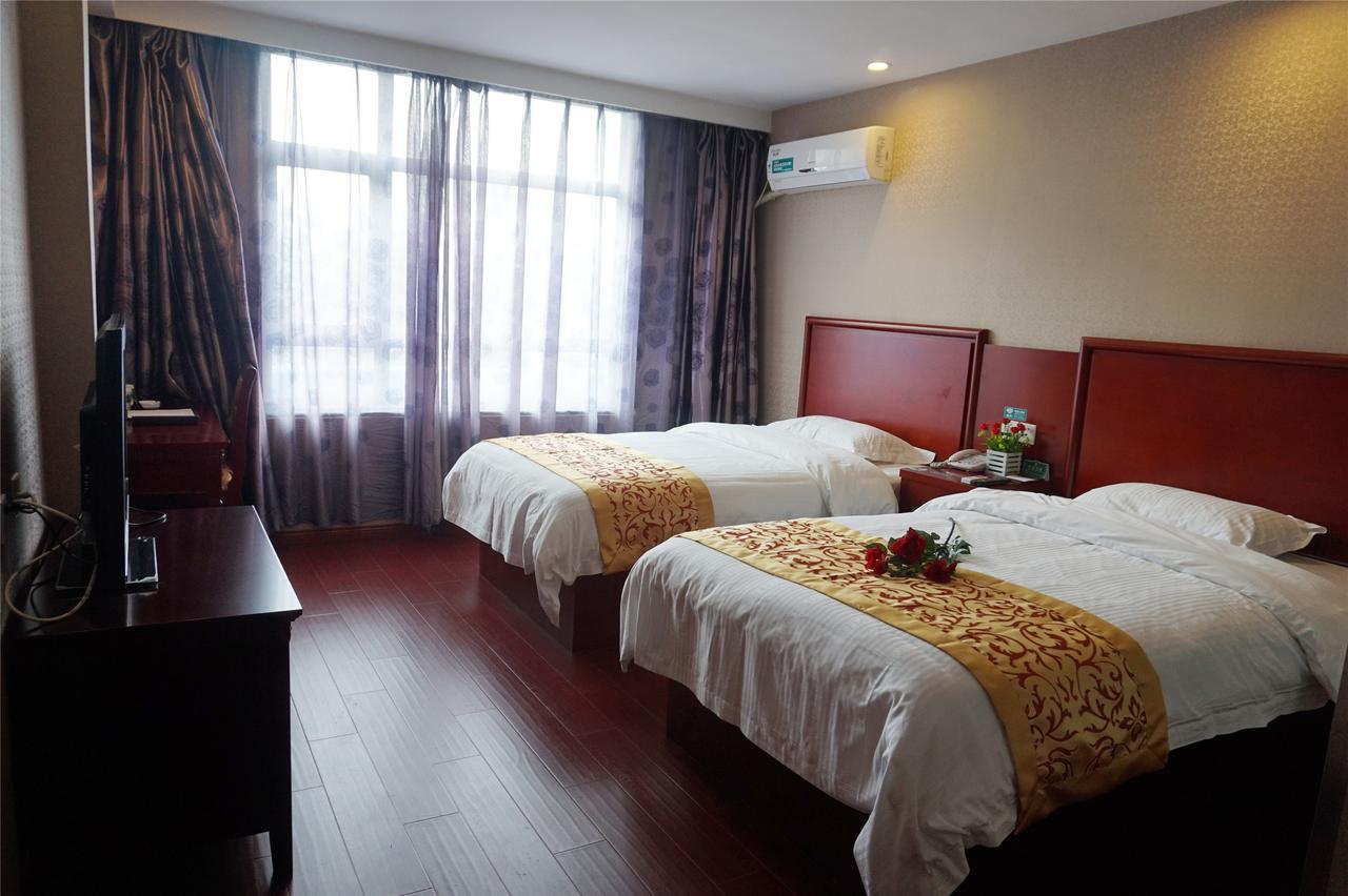 Greentree Inn Liaoning Dalian Development Zone Jinma Road Pedestrian Street Express Hotel Esterno foto