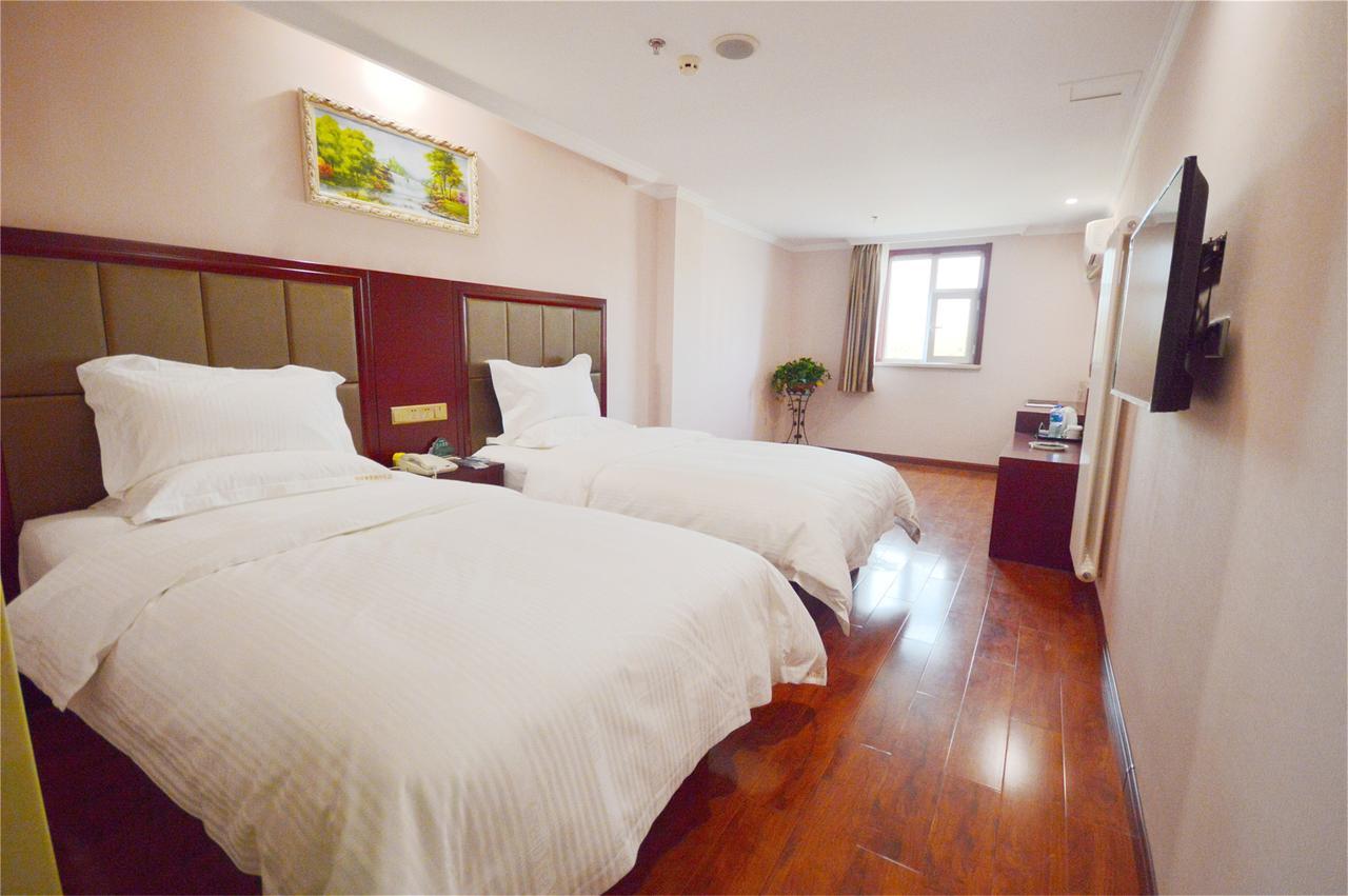 Greentree Inn Liaoning Dalian Development Zone Jinma Road Pedestrian Street Express Hotel Esterno foto