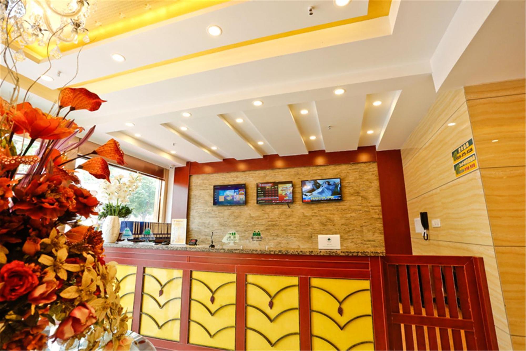 Greentree Inn Liaoning Dalian Development Zone Jinma Road Pedestrian Street Express Hotel Esterno foto