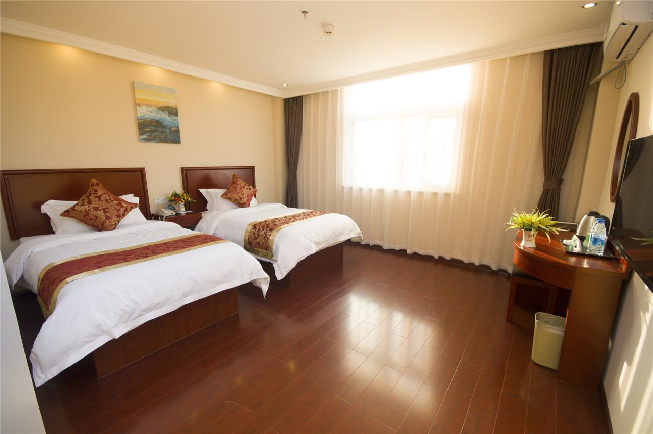 Greentree Inn Liaoning Dalian Development Zone Jinma Road Pedestrian Street Express Hotel Esterno foto