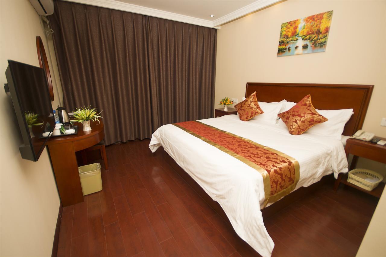 Greentree Inn Liaoning Dalian Development Zone Jinma Road Pedestrian Street Express Hotel Esterno foto