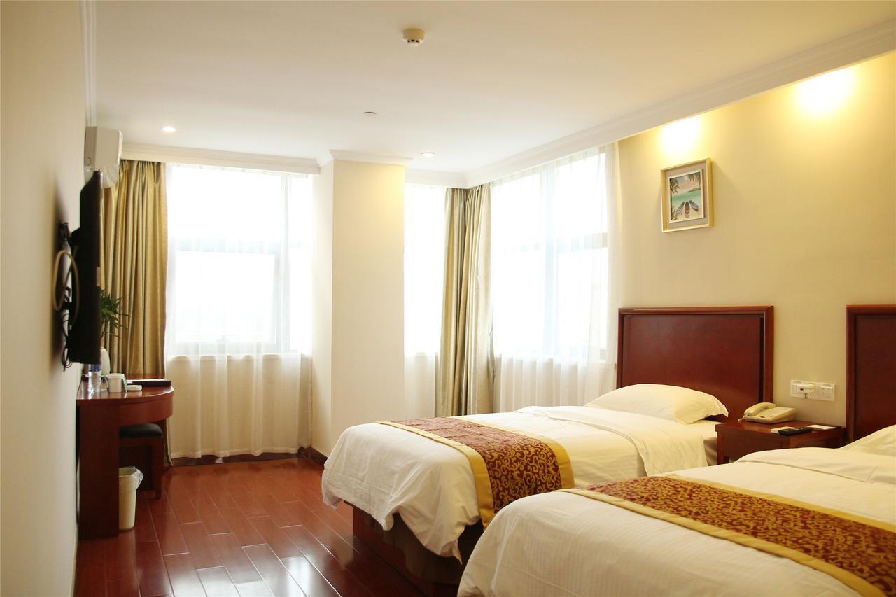 Greentree Inn Liaoning Dalian Development Zone Jinma Road Pedestrian Street Express Hotel Esterno foto